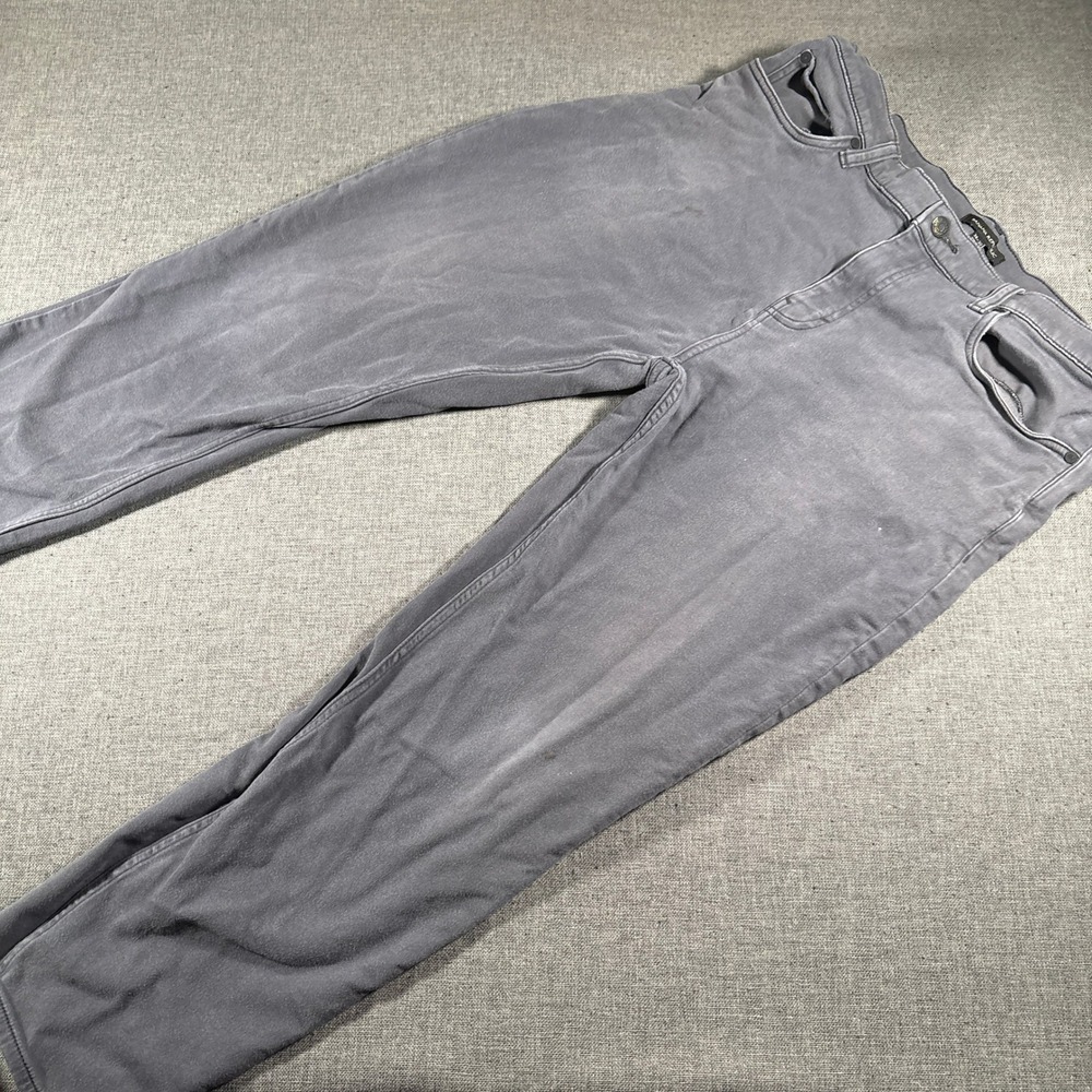 Banana Republic Chino Pants‎ Mens 38x30 Gray 5-Pocket Stretch Cotton Casual